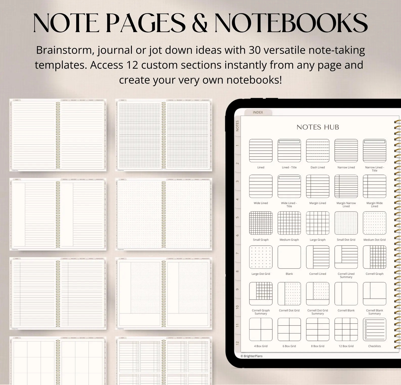 Study planner section